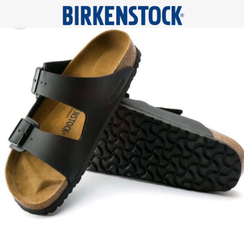 Unisex Arizona Regular in Black Birko Flor size : 45/29/M13 - Picture 1 of 7